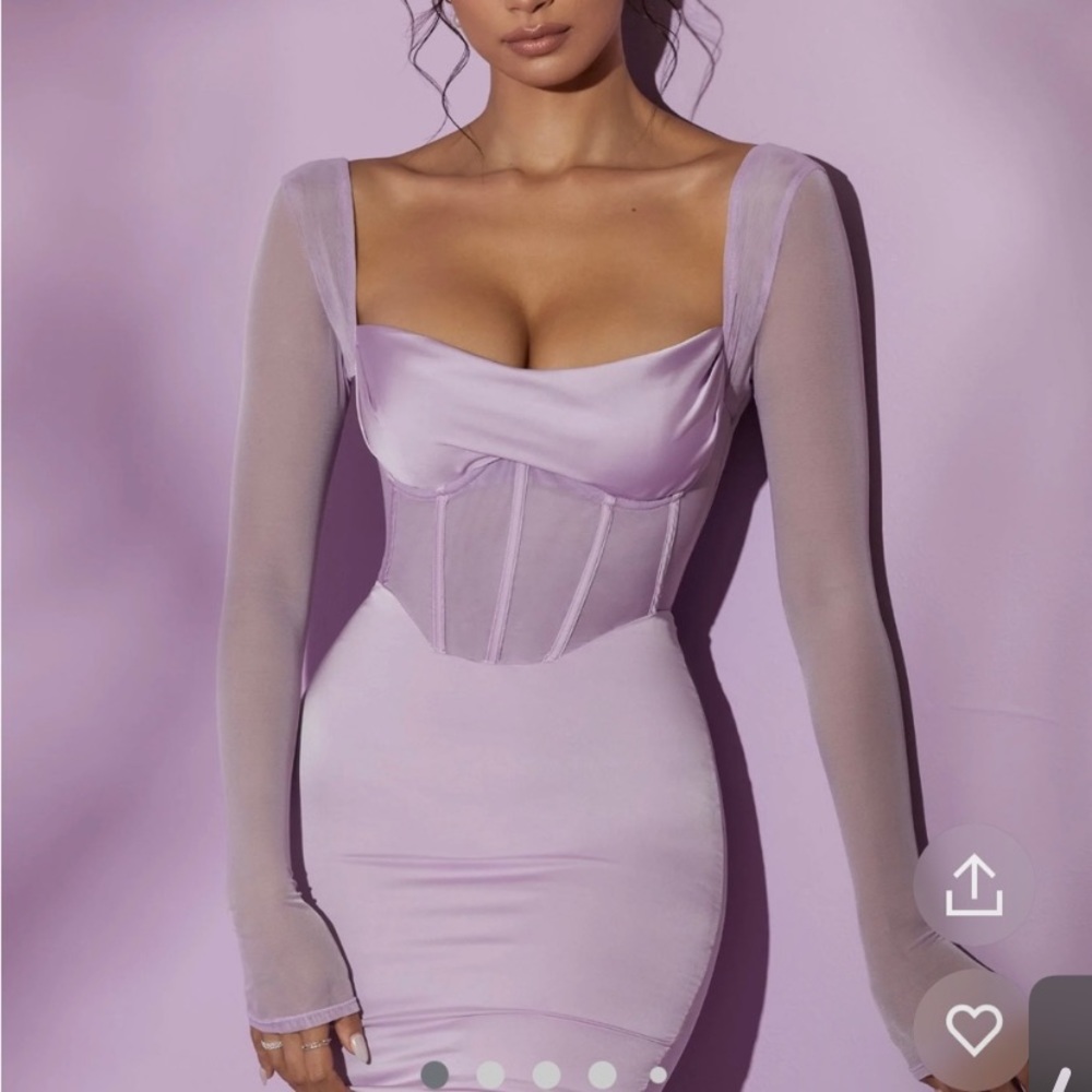 Oh polly lavender dress